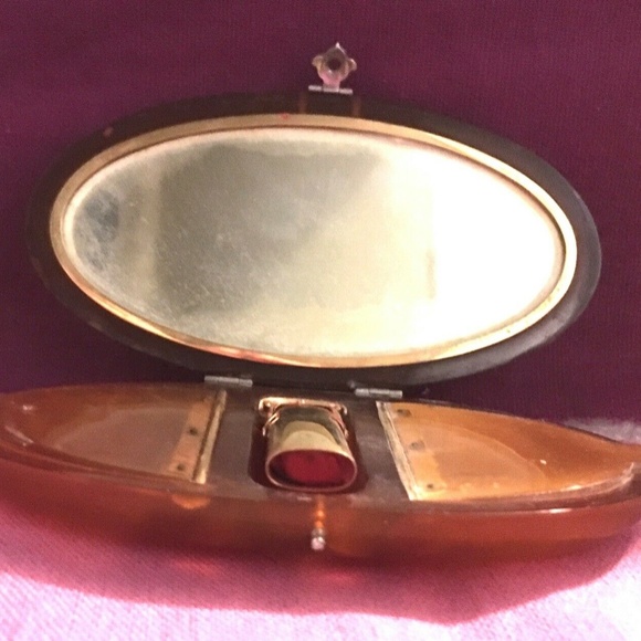 Vtg Art Deco 14K Gold Platinum Diamond Minaudiere - Picture 3 of 6